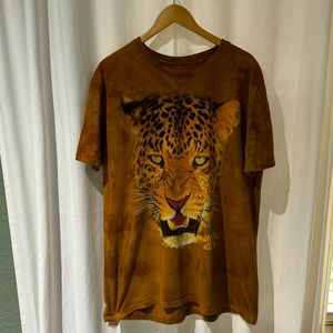 Jaguar face graphic short sleeve t-shirt